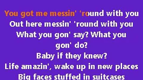 If They Knew Rick Ross K  Michelle Karaoke Lyrics Remastered