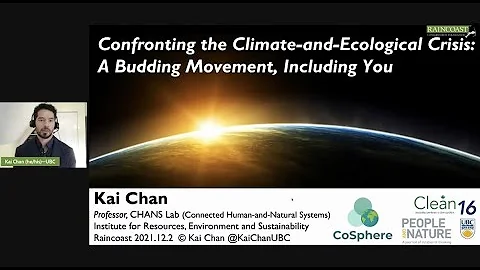 Confronting the climate and ecological crisis with...