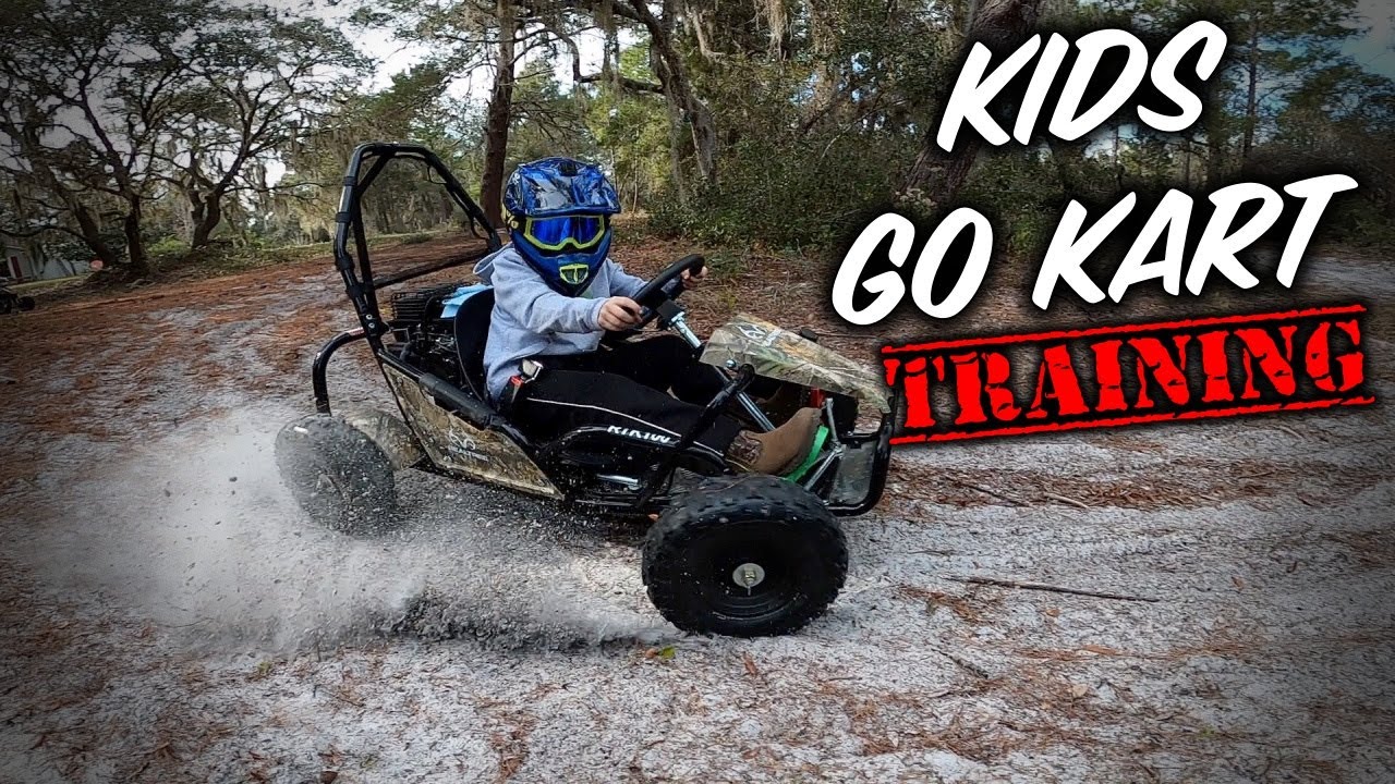 Getting Started in Kids Kart Racing! Training and Learning how to
