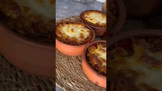 Güveçte Patates Püreli̇ Kiymali Harç