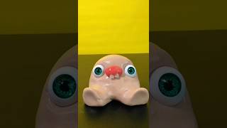 Experiment #381 Quake Hold Gel and silly putty blob with legs #artproces #process #weird #blob