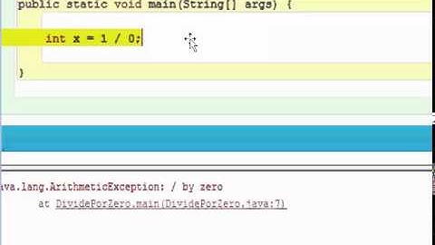 Java    Tratamento de Exceções