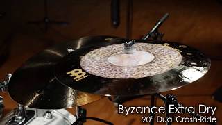 Meinl Cymbals B20DUCR Byzance 20" Extra Dry Dual Crash-Ride Cymbal (Crash Application)