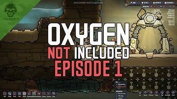 Oxygen Not Included! Ep. 1 - Our Little Asteroid - Oxygen Not Included Base Design!