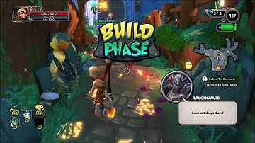 Dungeon Defenders II Monk Gameplay