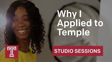 Why I Applied to Temple University