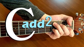 [하루10분 통기타] Cadd2 or Cadd9 코드 소리 & 모양 (중급) Cadd2 or Cadd9 chord guitar lesson - 기타솔져