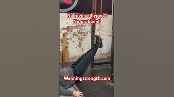 Reverse Hypers: The #1 Exercise for a Strong, Pain-Free Lower Back#gymworkout #lowerbackpain