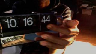 Exposed Flip Clock