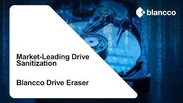 Blancco Drive Eraser | Market-Leading Data Erasure for Security & Compliance