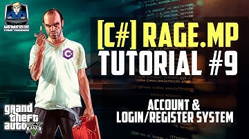 RageMP Scripting Tutorial #9 - Account & Login/Register System #3 [C#] [Deutsch]