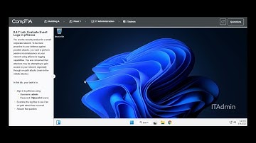 Testout | Network + | 8.4.7 Lab: Evaluate Event Logs in pfSense
