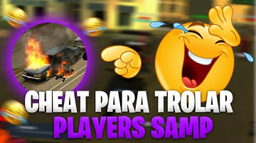 CHEAT .LUA DE TROLAR PLAYERS PARA SAMP MOBILE E PC SAMP ANDROID GTA SA MONETLOADER