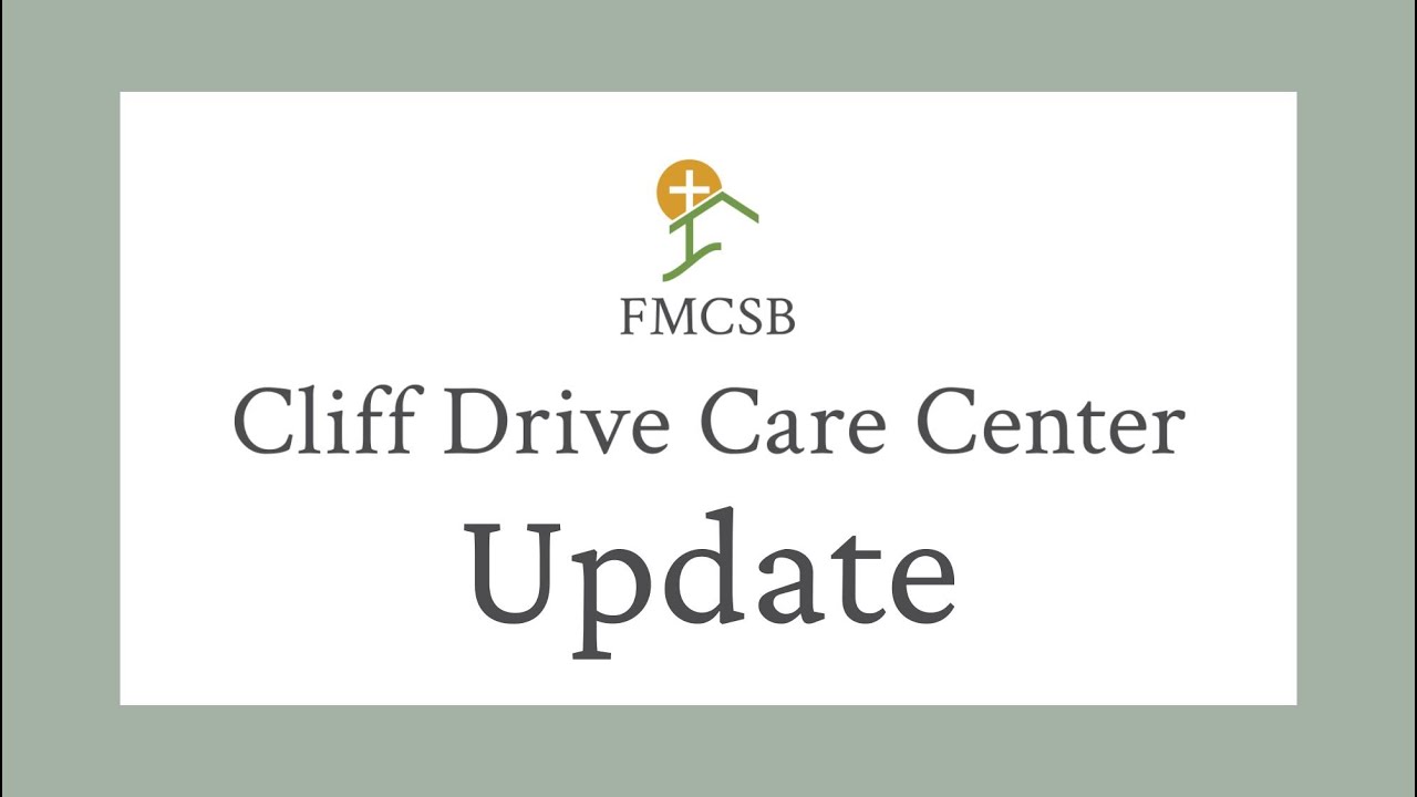 Cliff Drive Care Center Announcement January 2023 YouTube