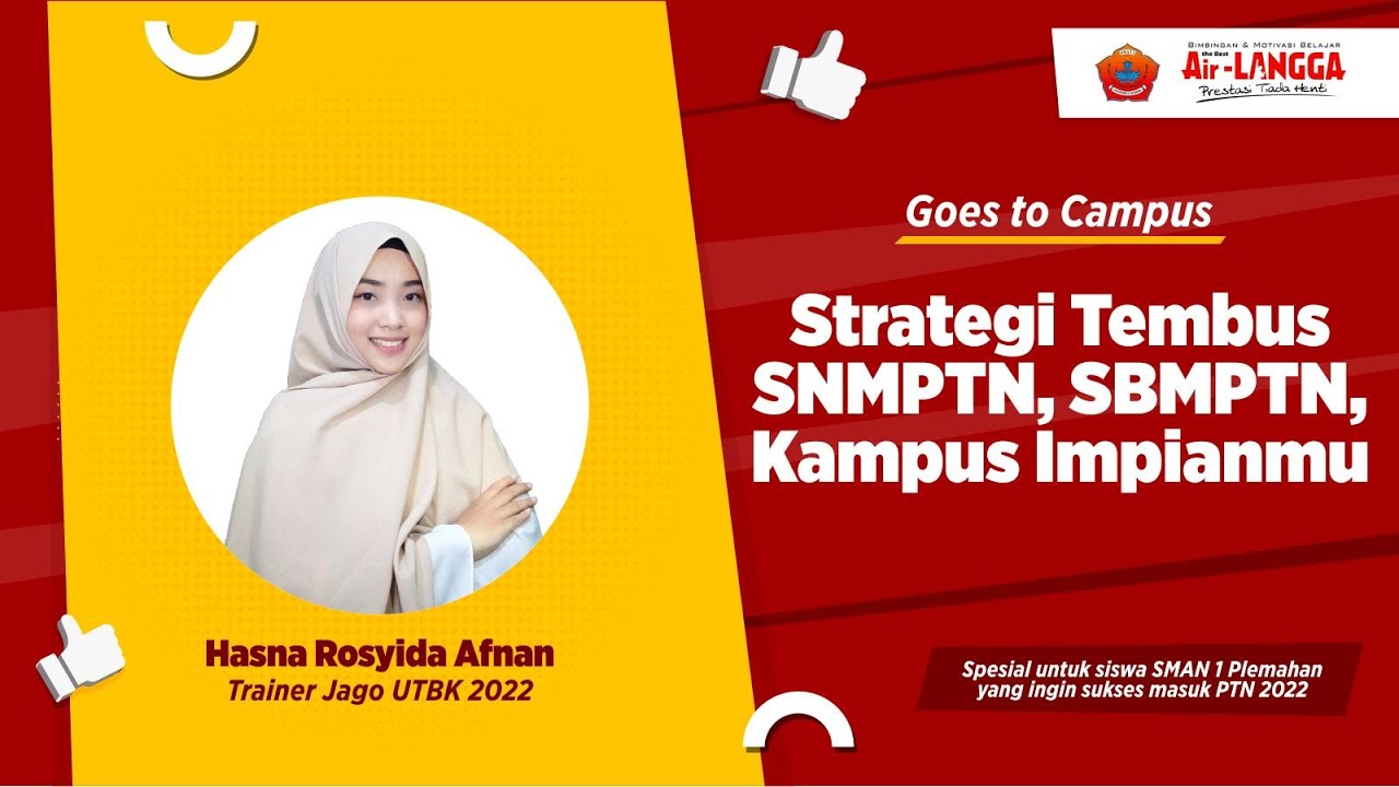 TIPS LULUS SNMPTN & SBMPTN DI TAHUN 2022 - YouTube