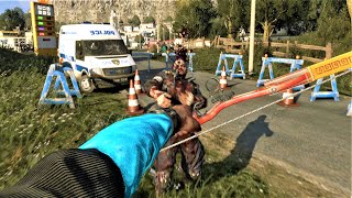 Dying Light - Free Roam Brutal Zombie Killing Gameplay (PS4 PRO)