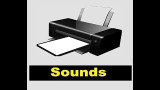 Printer Sound Effects All Sounds