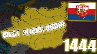 What if All West Slavs United in 1444 - Eu4 Timelapse