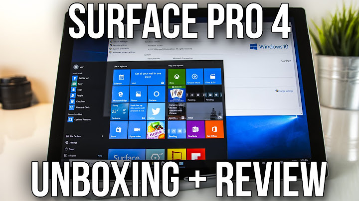 Microsoft surface pro 4 review 2023