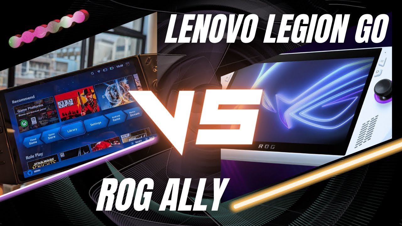 Asus ROG Ally Z1 Extreme Vs. Lenovo Legion Go: Handheld Showdown - Reviewed