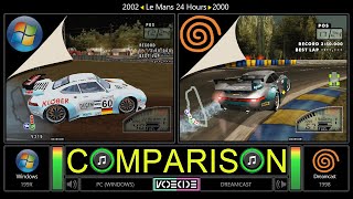 Le Mans 24 Hours (PC vs Dreamcast) Side by Side Comparison