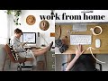 My WORK FROM HOME Routine | being productive and making an income