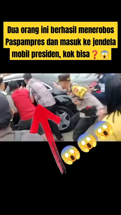 Kejadian tak terduga saat Paspampres bertugas❓😱 #shorts #tni #jokowi