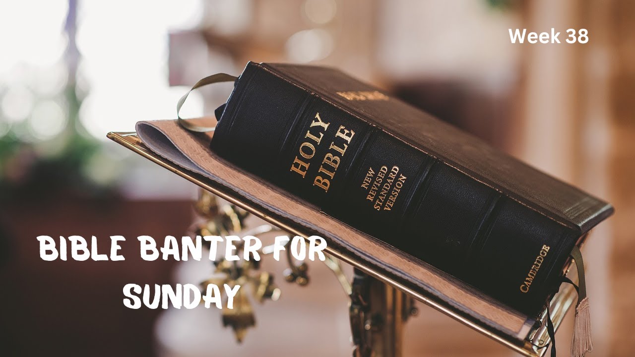 Bible Banter for Sunday, May 15, 2022 with John Safran, Father Bob and Father Dave
