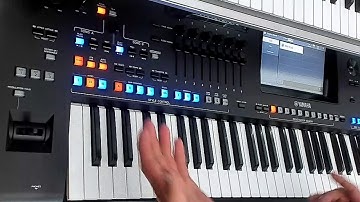 Tutorial Yamaha Genos - Registrations - 10 songs in one bank