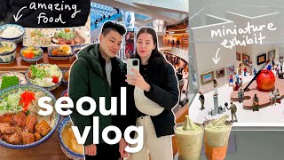 A week in our life in seoul  Language learning struggles, art exhibit date, shopping, cozy at home