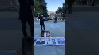 Азербайджанская община в Швейцарии провела акции протеста, против диктатуры Алиева памятникОглу