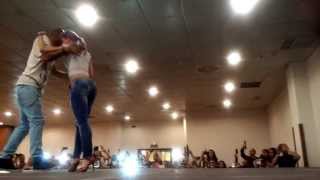 Albir Rojas & Sara Lopez @ Kizomba Feeling Festival Madrid 2013 (kizomba workshop)