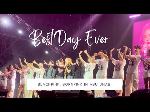 Blackpink Bornpink In Abu Dhabi