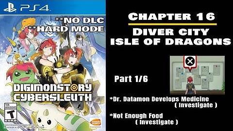 Digimon Story Cyber Sleuth (PS4 PRO) **No DLC** | **Hard Mode** Chapter 16 - Part 1/6