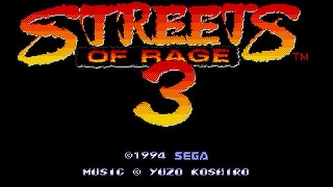 Streets of Rage 3 PC Playthrough