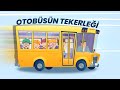 Otobsn tekerlei yuvarlak  trke ocuk arks eitici izgi film bebek arklar dinle