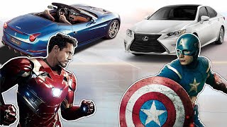 Железный Человек против Капитана Америки: У Кого Машины Круче?