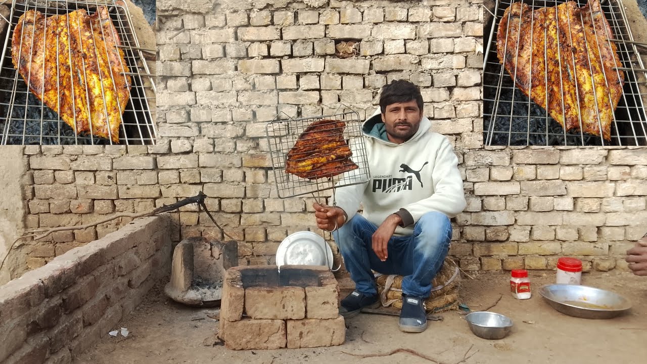 Spicy Grilled Fish Recipe l BBQ Grill Fishl Restaurant Style Grilled Fish Zahid Da Kitchen Secrets 