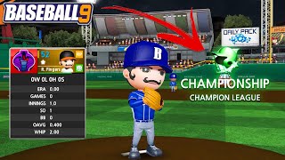 CHAMPION LEAGUE CHAMPIONSHIP BOUND! Rollie Fingers Debut! - Baseball 9