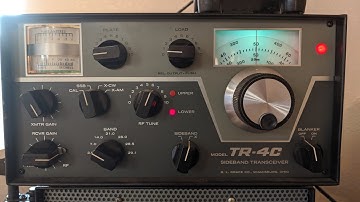 CW aka Morse Code on my Drake TR-4C SSB Transceiver