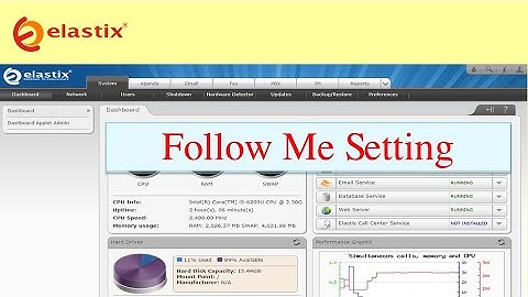 How to setup Follow Me in Elastix  || Md Mominul Islam ||