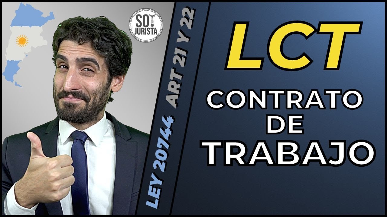 ⚖️¿Cuándo hay Contrato de Trabajo en la Argentina? Clase Práctica Docente UBA ⚖️ Art 21 y 22 LCT ⚖️