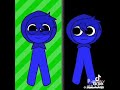 Credit: jevin_oficial05. || Jevin happy and other sad Jevin || #edit #sprunki