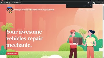 OnRoad Vehicle Breakdown Assistance  Django Python Application