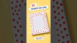DIY Cute Father's Day Card 😱👨#sorts #handmade #trending #viral #diy #craft #art #Bushra #crafter