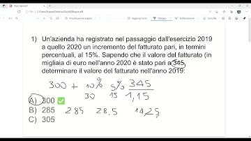 Quiz di logica per concorso Agenzia delle Entrate - esercizi banca dati Dogane 2021 2a parte