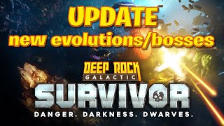 New Deep Rock Galactic Survivor Update! Lets check it out!