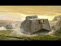 Первый серийный германский танк A 7V. Железный монстр Первой мировой войны