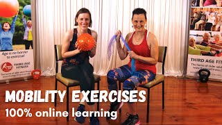 Course introduction: Mobility Bundle #1 - Freestyle, Ball & Scarf gentle exercises for older adults