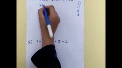 06 05 2020 K5  Maths operation on large numbers video 05